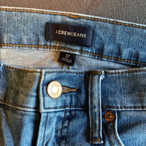 EUC J.Crew 9" Toothpick Jeans size 27 - Picture 3 of 10